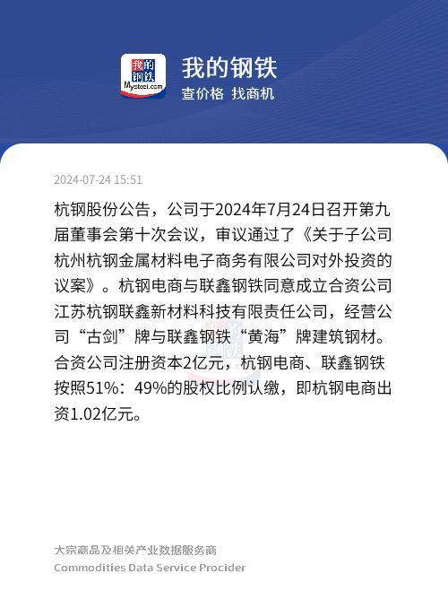 杭钢股份最新消息概览