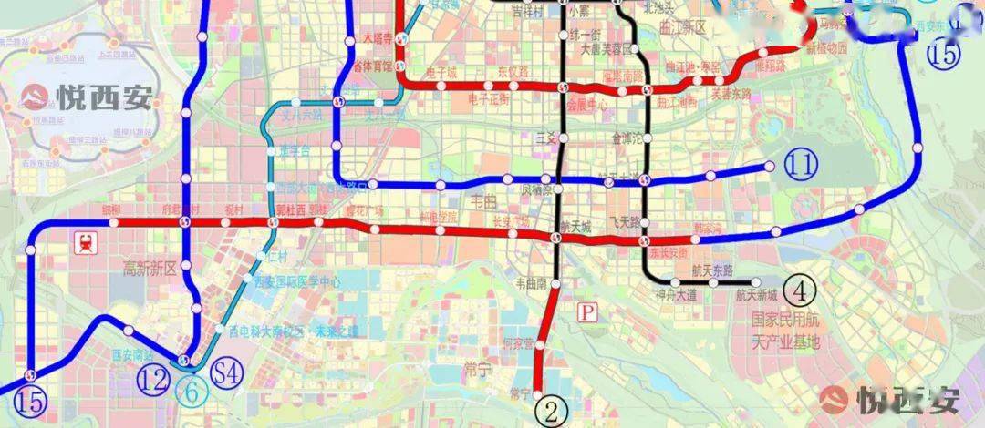 西安地铁15号线最新线路图揭秘，城市发展脉络与未来展望